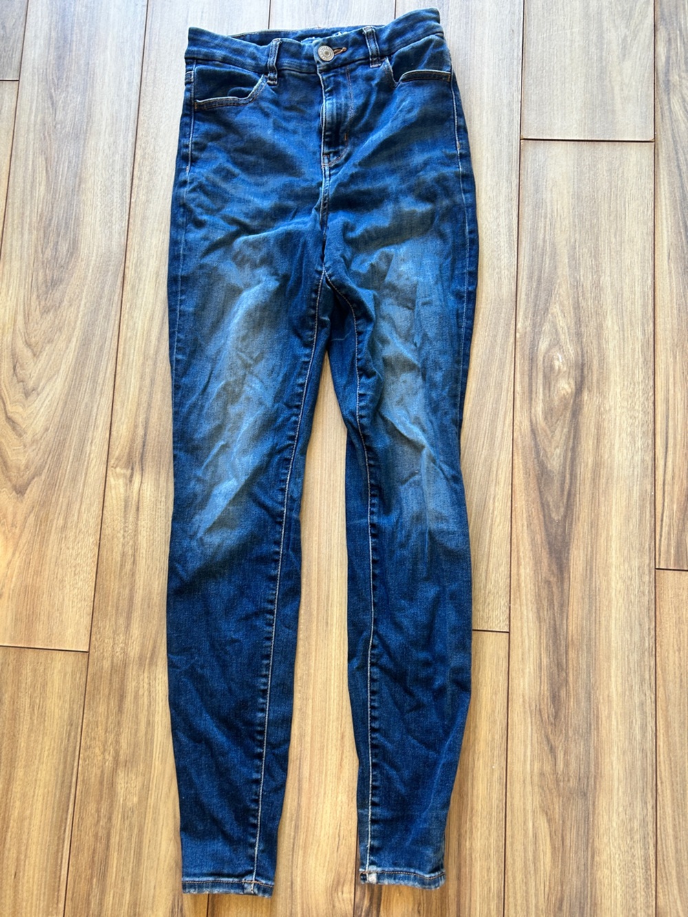 American Eagle Outfitters 2 Long Dark Blue Women’s Jeggings